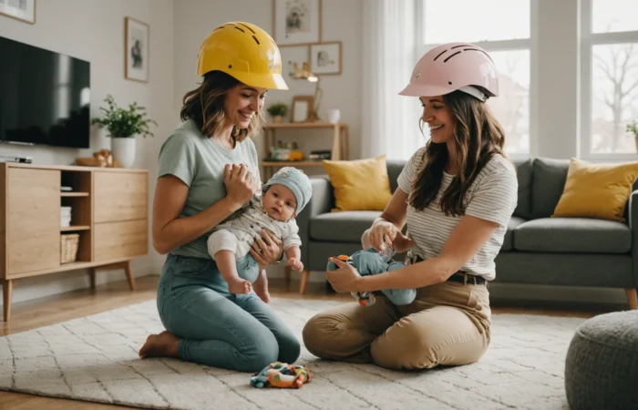 casque bébé